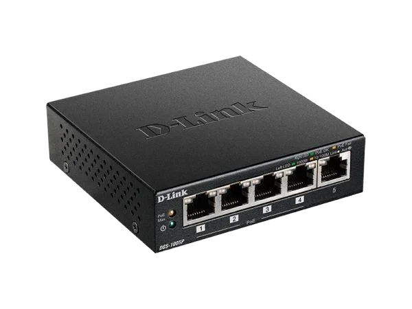 Switch 5 port D-Link DGS-1005P/B3A